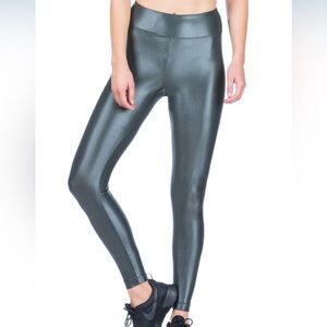 Koral - Lustrous High Rise Legging Gunmetal Medium